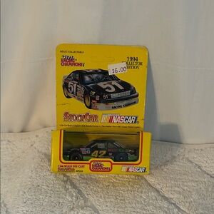 Racing Champions Stock Car Die-Cast Toy - Black 1994 Collector Edition